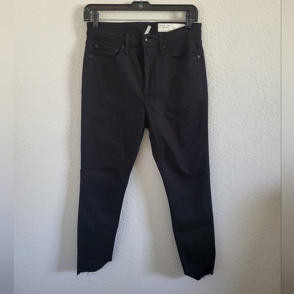 rag & bone Denim - Rag & bone Nina high rise ankle jeans